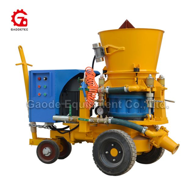 GAODETEC GZ-5ER High-Output Refractory Gunning Machine For Dry-mix & Concrete Shotcrete